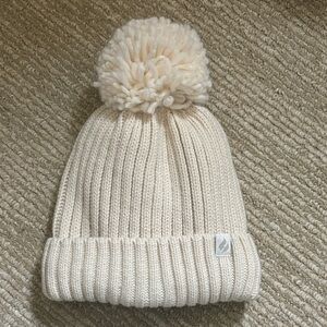 Cozy Cream Knit Beanie
